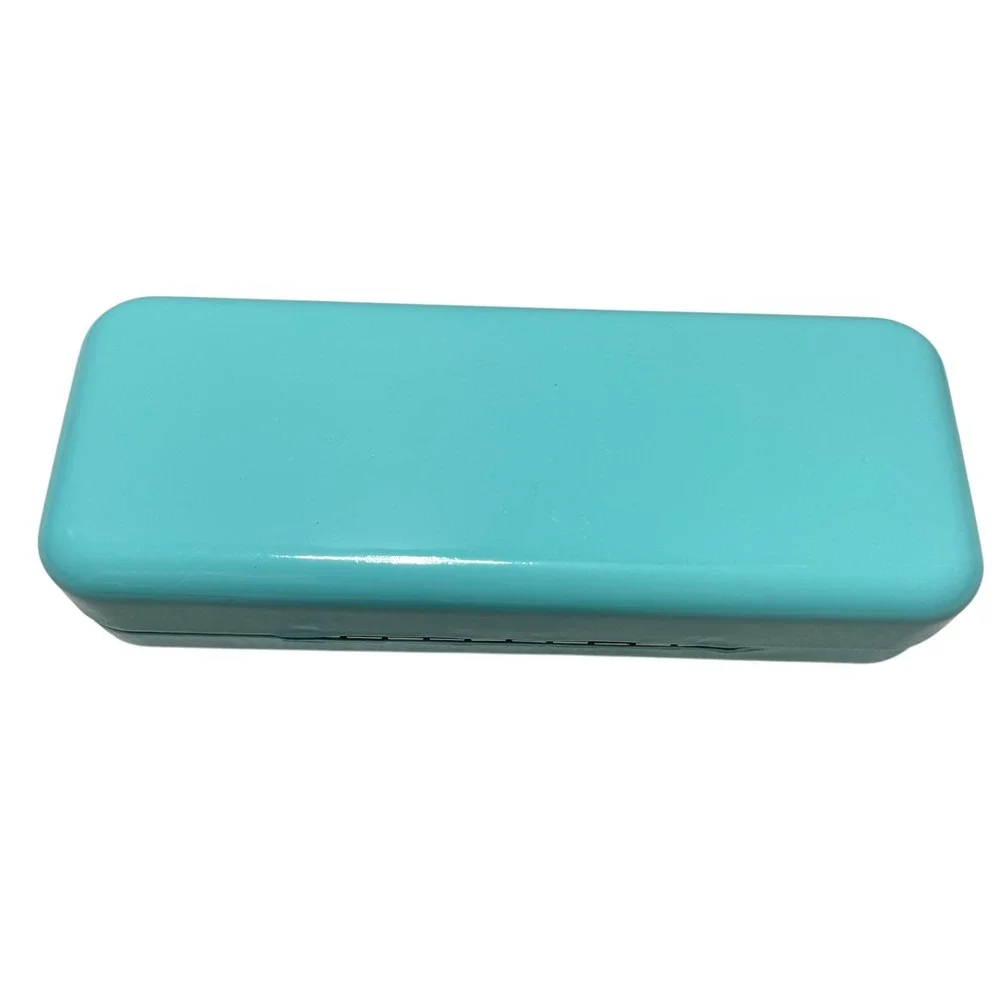 Tiffany & Co. Robbins Egg Blue Eye Glass Clam Shell Case Hard